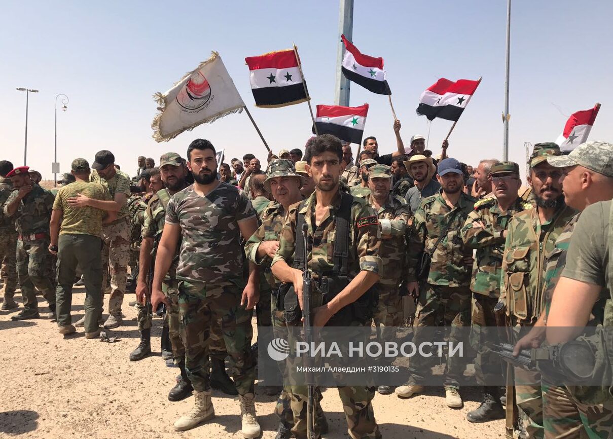 Сирийские войска прорвали кольцо окружения на главном южном въезде в Дейр-эз-Зор