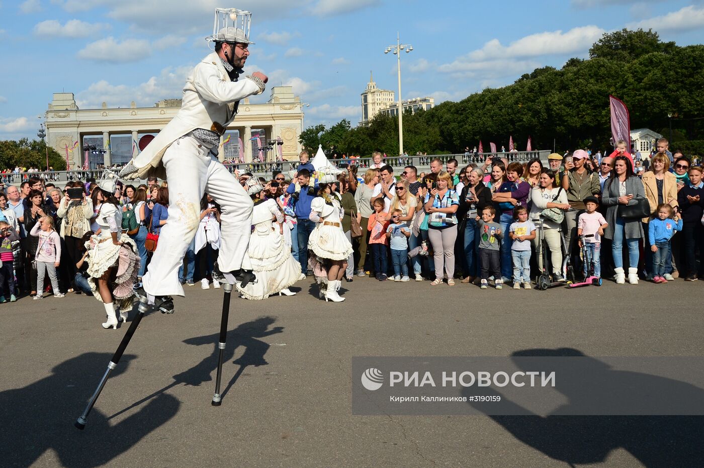 Празднование Дня города в Москве