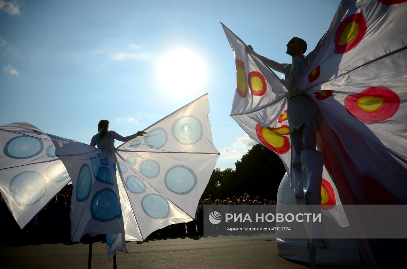 Празднование Дня города в Москве