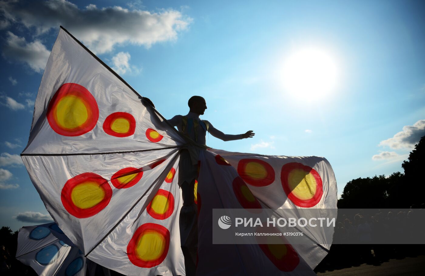 Празднование Дня города в Москве