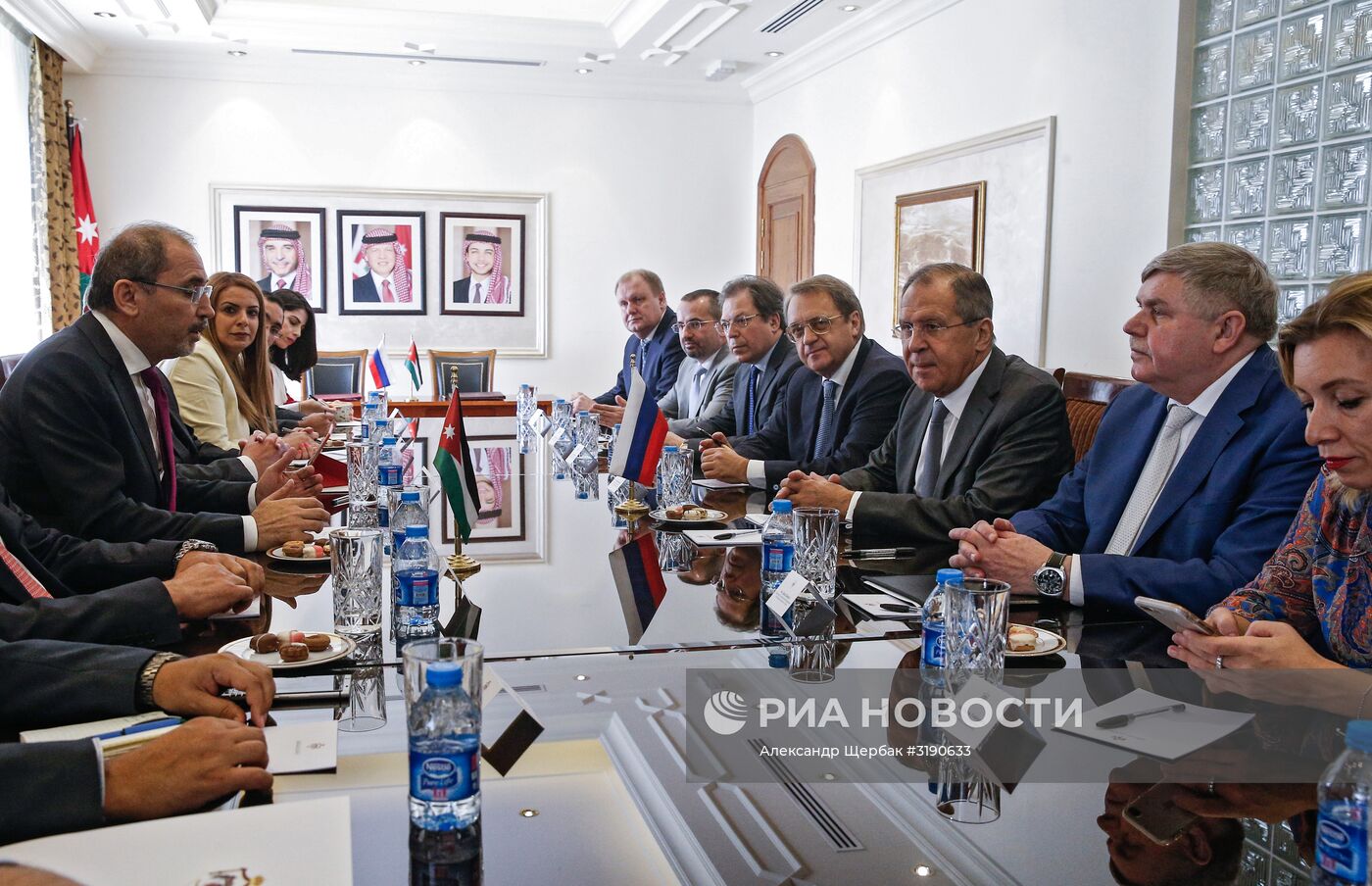 Визит главы МИД РФ С. Лаврова в Иорданию