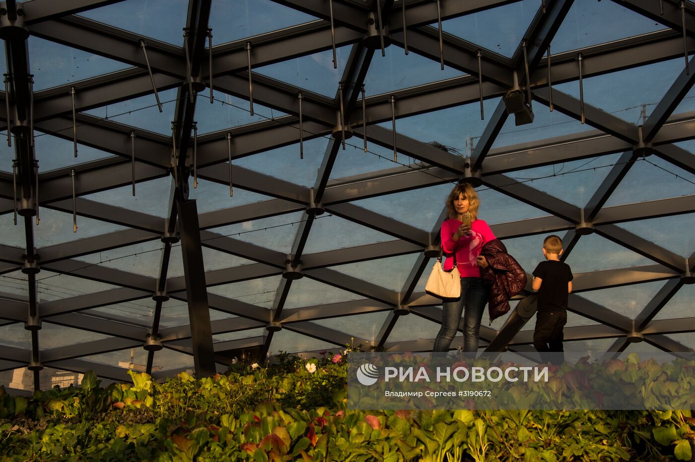 Открытие парка "Зарядье" в Москве