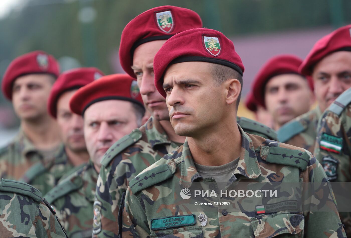 Церемония открытия военных учений Rapid Trident-2017 в Львовской области