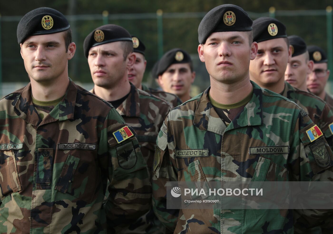 Церемония открытия военных учений Rapid Trident-2017 в Львовской области