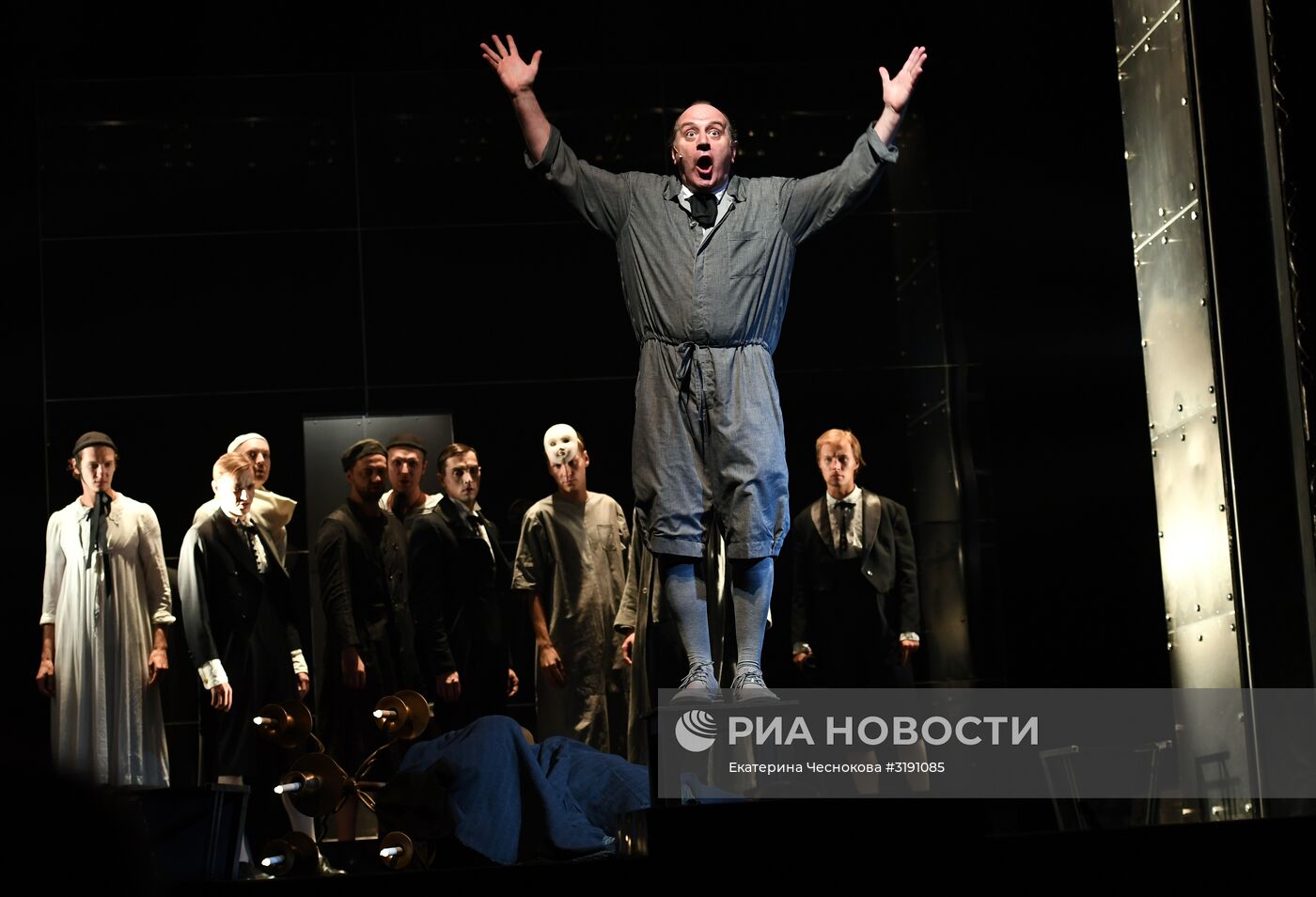 Прогон спектакля "Сны господина де Мольера…"