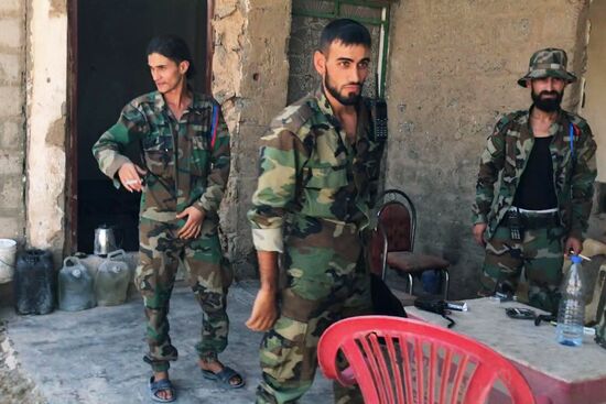 Сирийская армия продолжает наступление в районе Дейр-эз-Зора