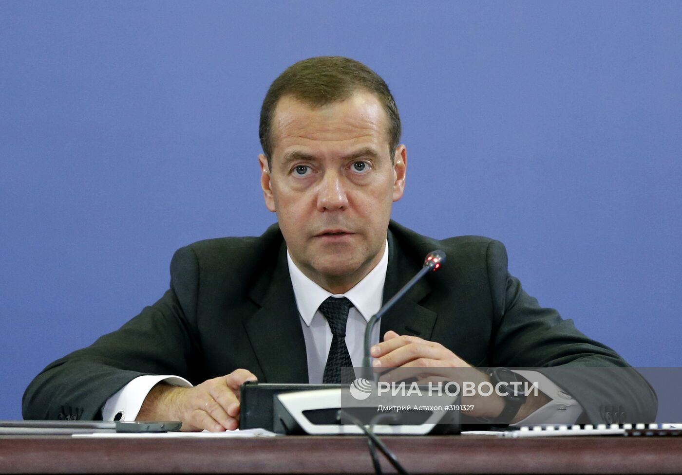 Премьер-министр РФ Д. Медведев провел заседание правительственной комиссии по импортозамещению