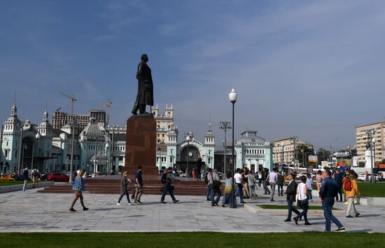 Благоустроенные улицы и площади Москвы в рамках программы "Моя Улица"