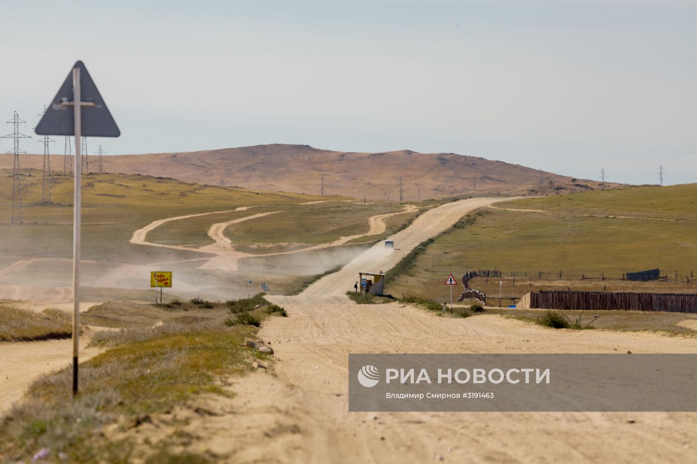 Автомобильная дорога Еланцы – МРС – Хужир на острове Ольхон