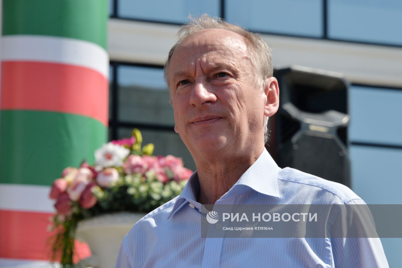 Поездка секретаря Совета безопасности РФ Н. Патрушева в Чеченскую Республику