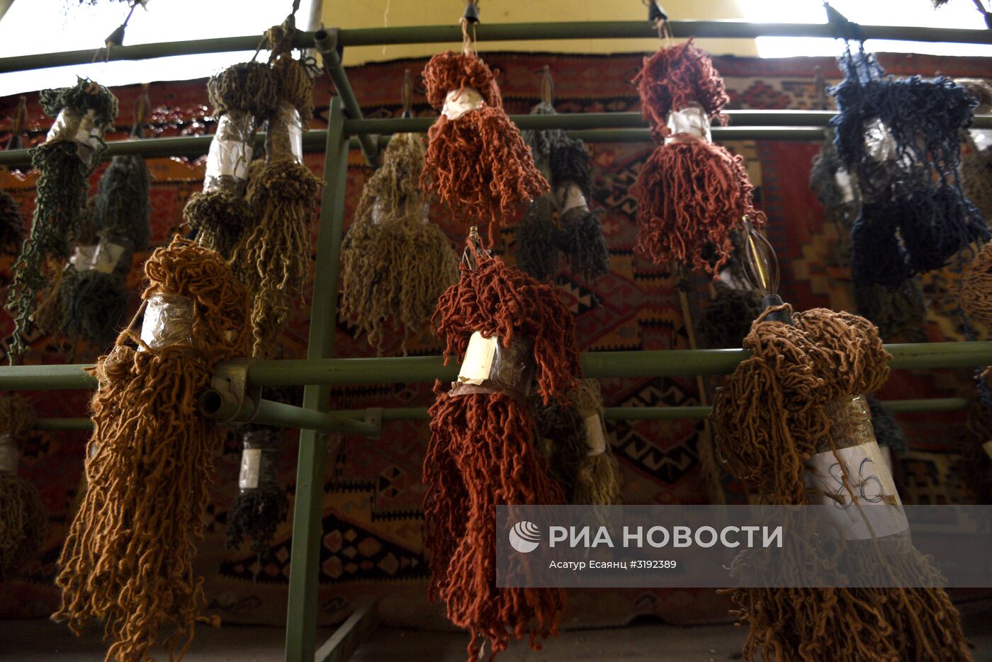 Производство ковров в Армении