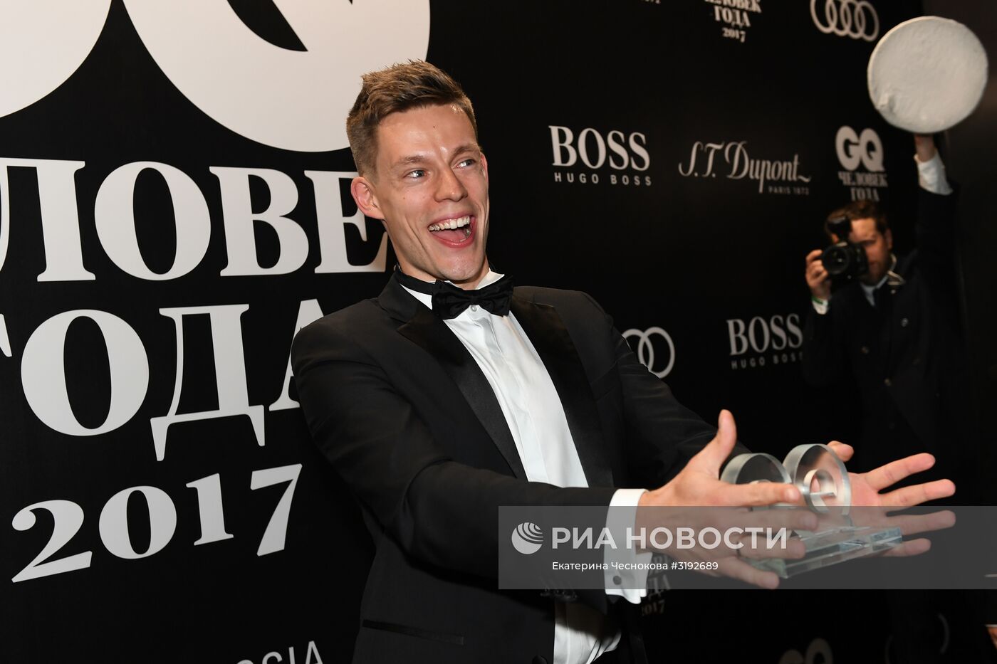 Вручение премии "Человек года" по версии журнала GQ