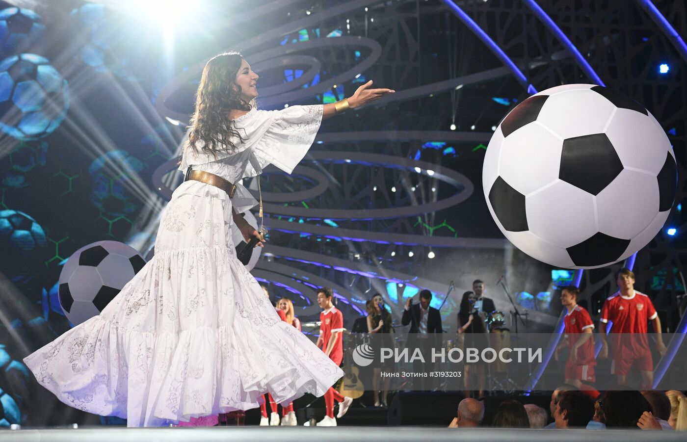 Закрытие конкурса "Новая волна - 2017" в Сочи