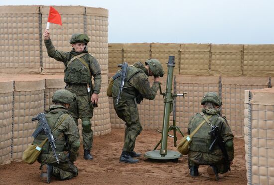 Военные учения в Ленинградской области