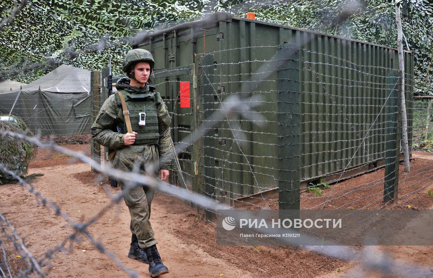 Военные учения в Ленинградской области