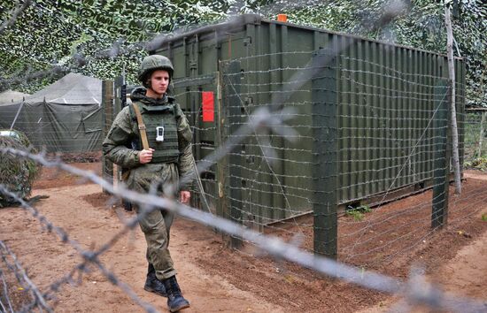 Военные учения в Ленинградской области