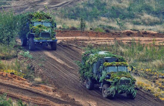 Военные учения в Ленинградской области