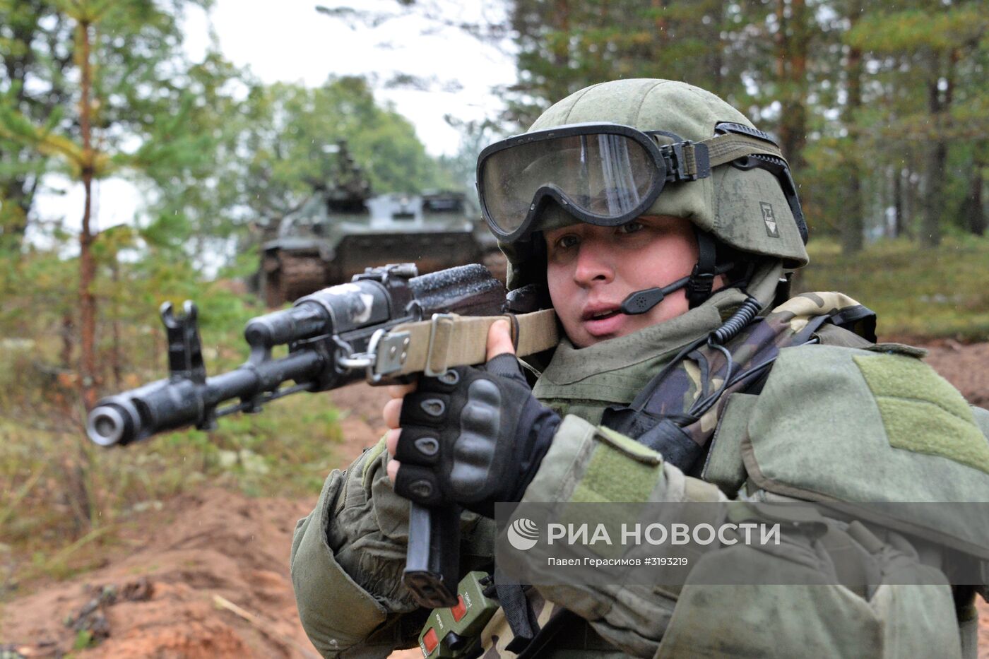 Военные учения в Ленинградской области