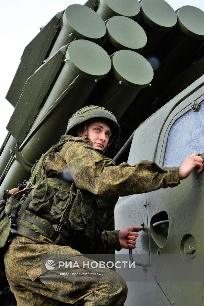 Военные учения в Ленинградской области