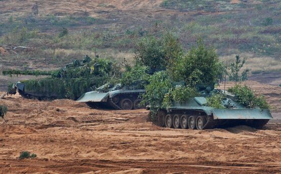 Военные учения в Ленинградской области