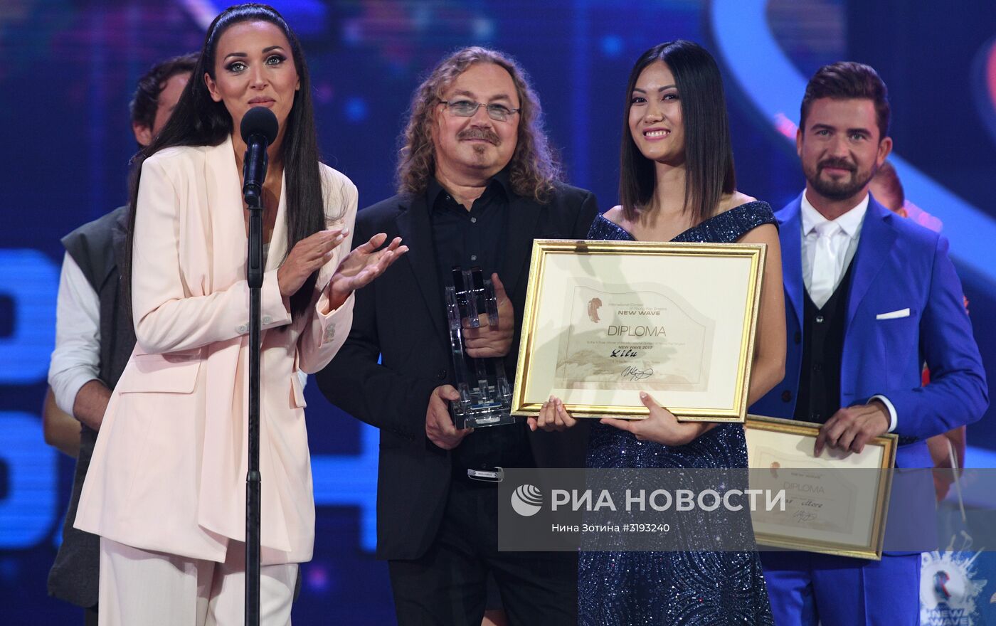 Закрытие конкурса "Новая волна - 2017" в Сочи