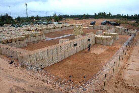 Военные учения в Ленинградской области