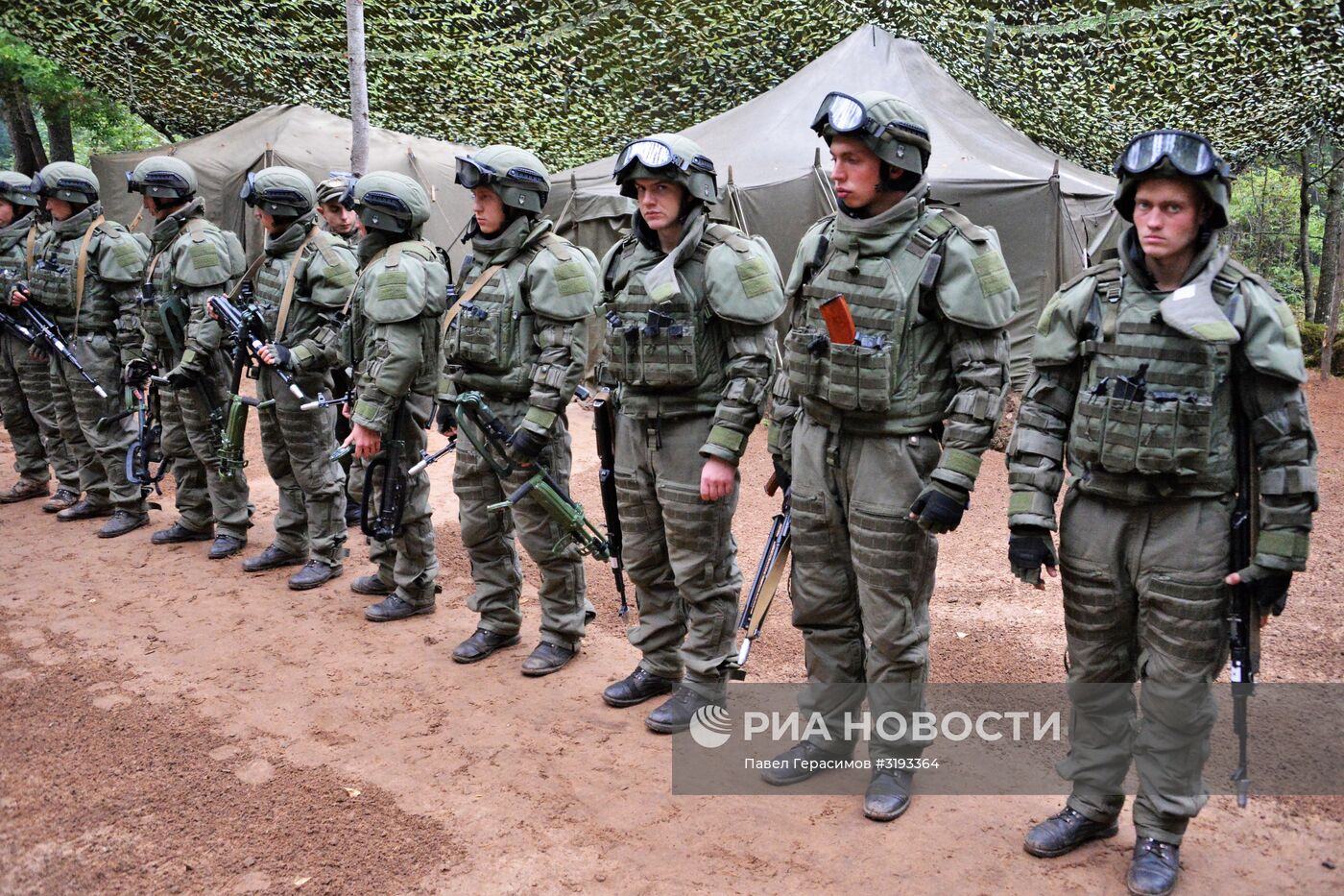 Военные учения в Ленинградской области