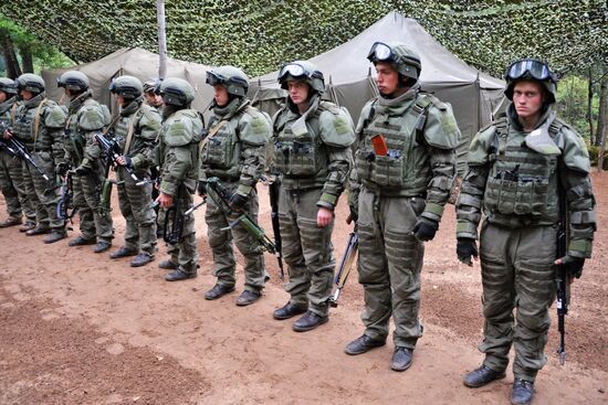 Военные учения в Ленинградской области