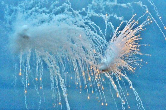 Военные учения в Ленинградской области