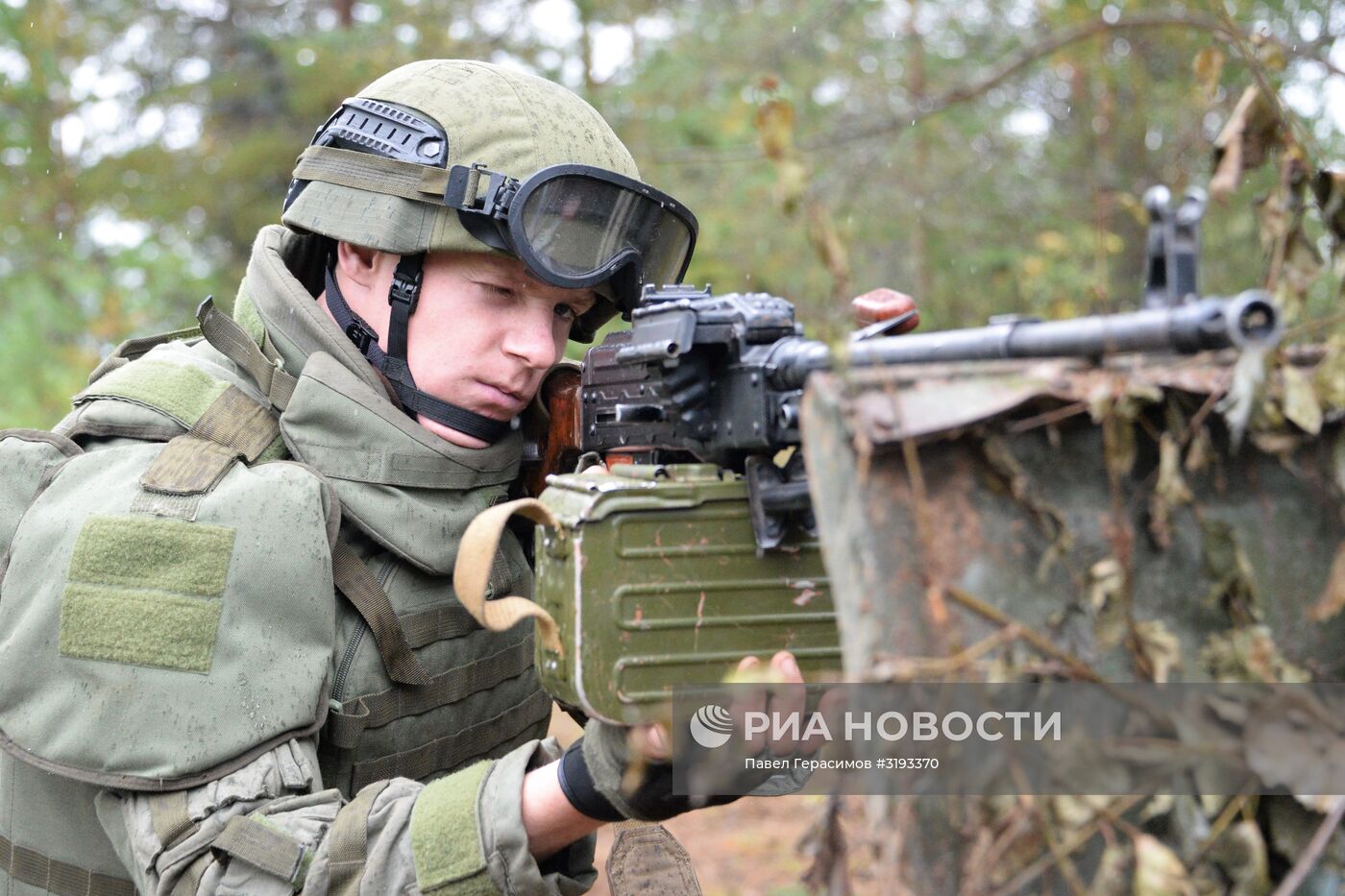 Военные учения в Ленинградской области