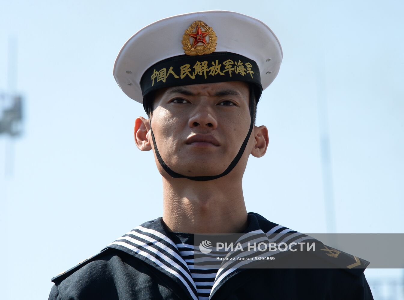 Прибытие отряда боевых кораблей ВМС Китая во Владивосток