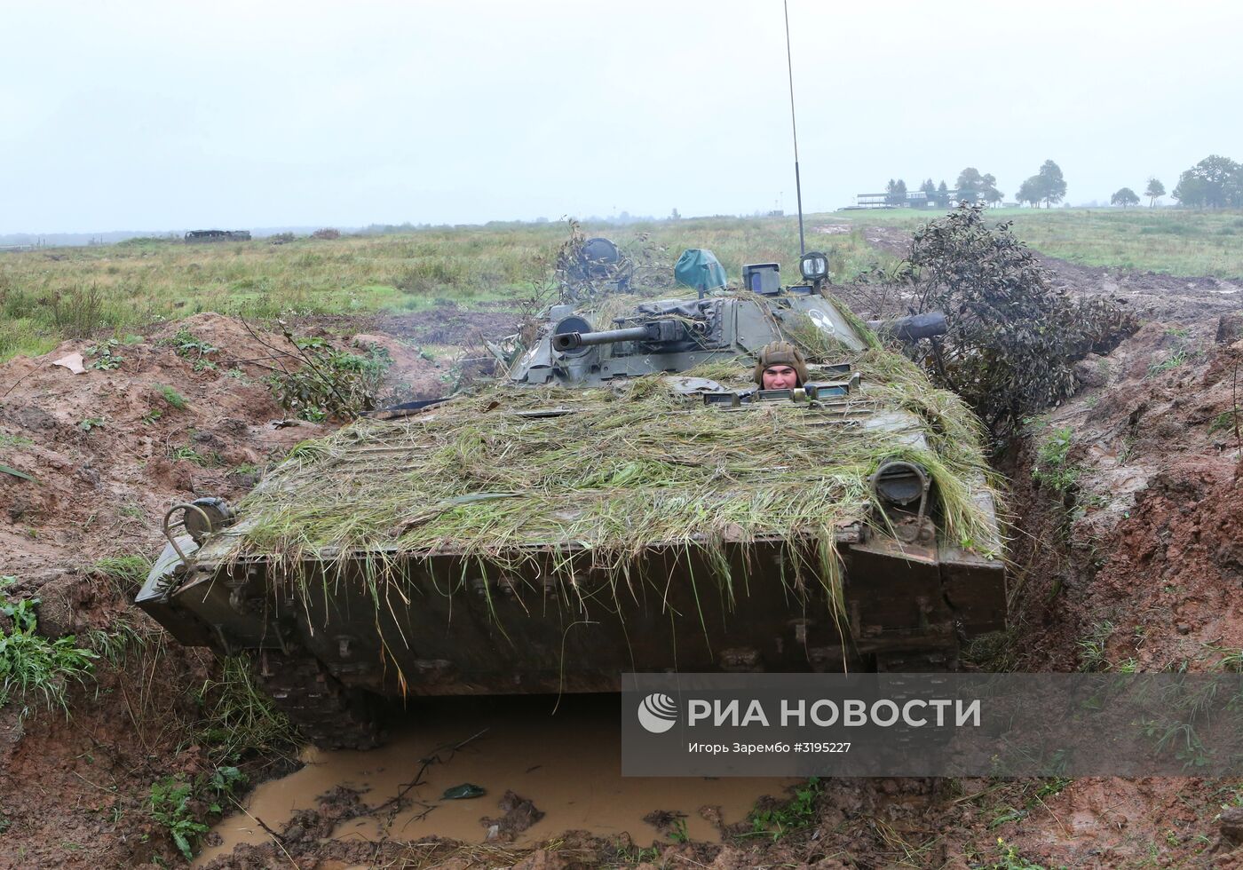 Российско-белорусские учения "Запад-2017" в Калининградской области