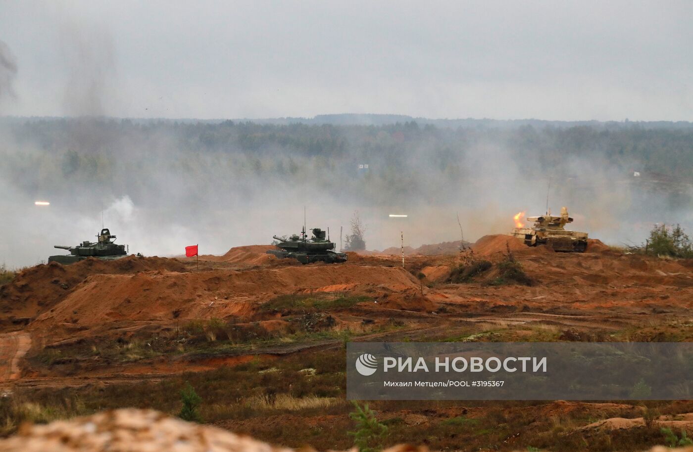 Российско-белорусские учения "Запад-2017" в Ленинградской области