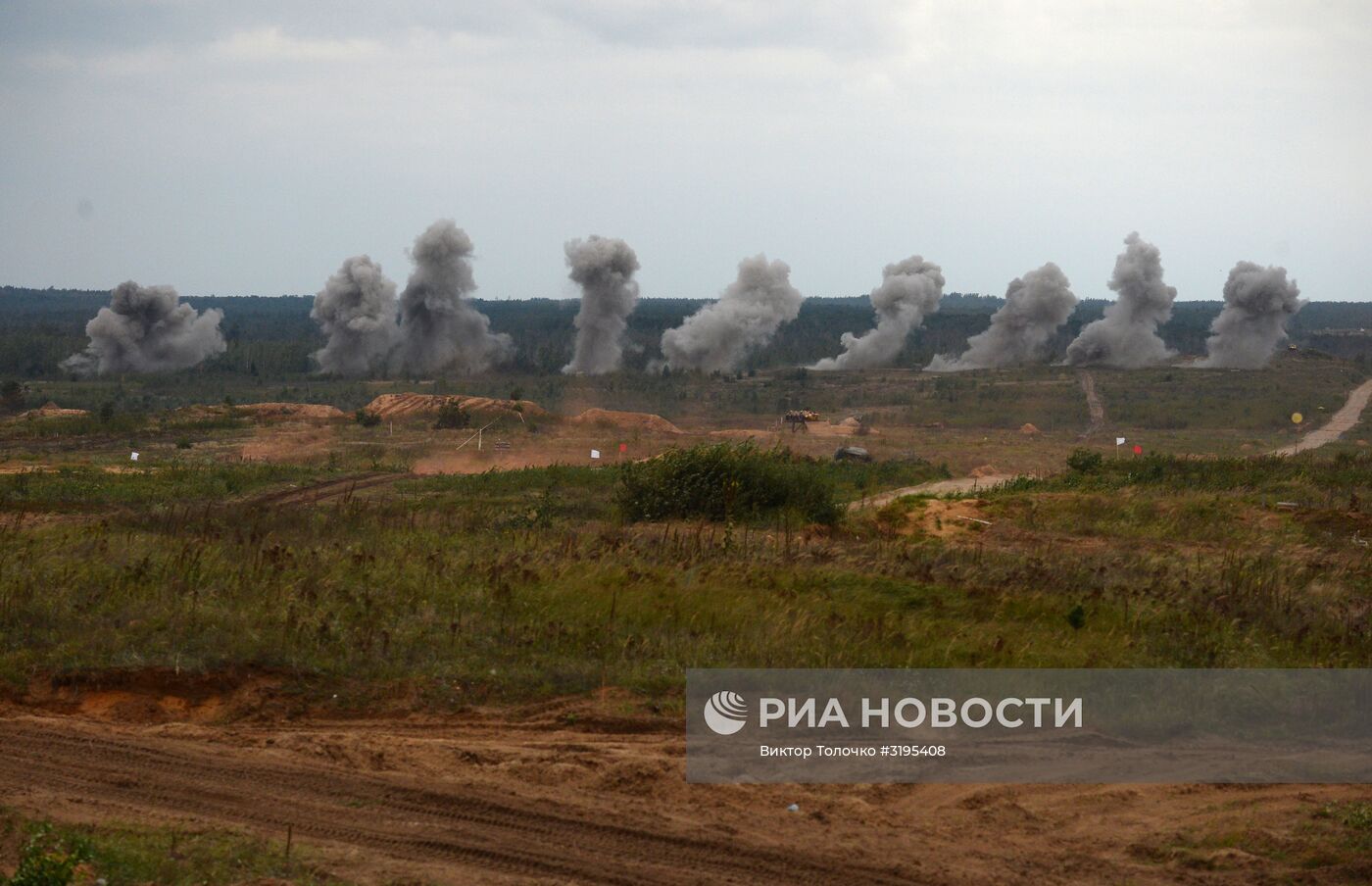 Российско-белорусские учения "Запад-2017" в Белоруссии