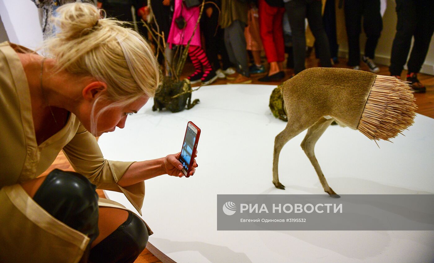 Церемония открытия 7-й Московской международной биеннале современного искусства