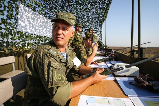 Совместные российско-египетские тактическое учения "Защитники дружбы-2017"