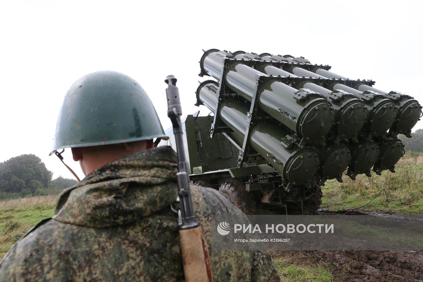 Пуск противокорабельной ракеты БРК "Бал" в рамках учений "Запад-2017"