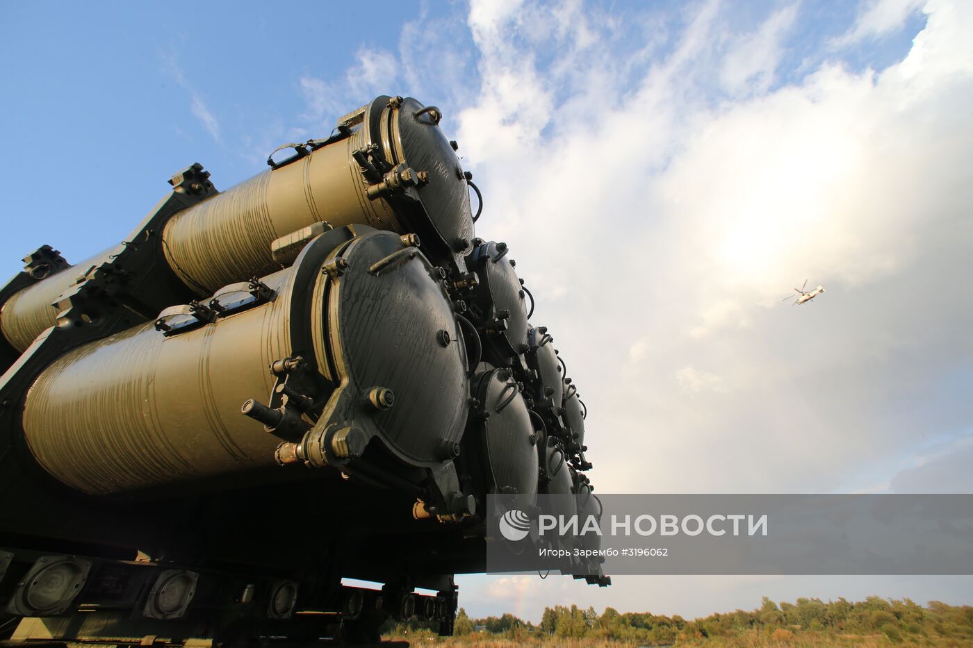 Пуск противокорабельной ракеты БРК "Бал" в рамках учений "Запад-2017"