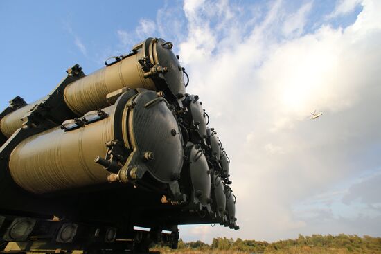 Пуск противокорабельной ракеты БРК "Бал" в рамках учений "Запад-2017"