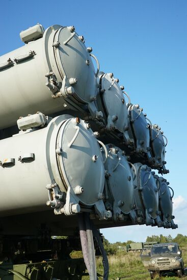 Пуск противокорабельной ракеты БРК "Бал" в рамках учений "Запад-2017"