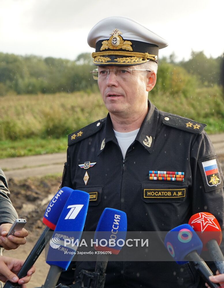 Пуск противокорабельной ракеты БРК "Бал" в рамках учений "Запад-2017"