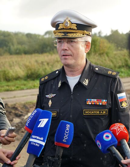 Пуск противокорабельной ракеты БРК "Бал" в рамках учений "Запад-2017"