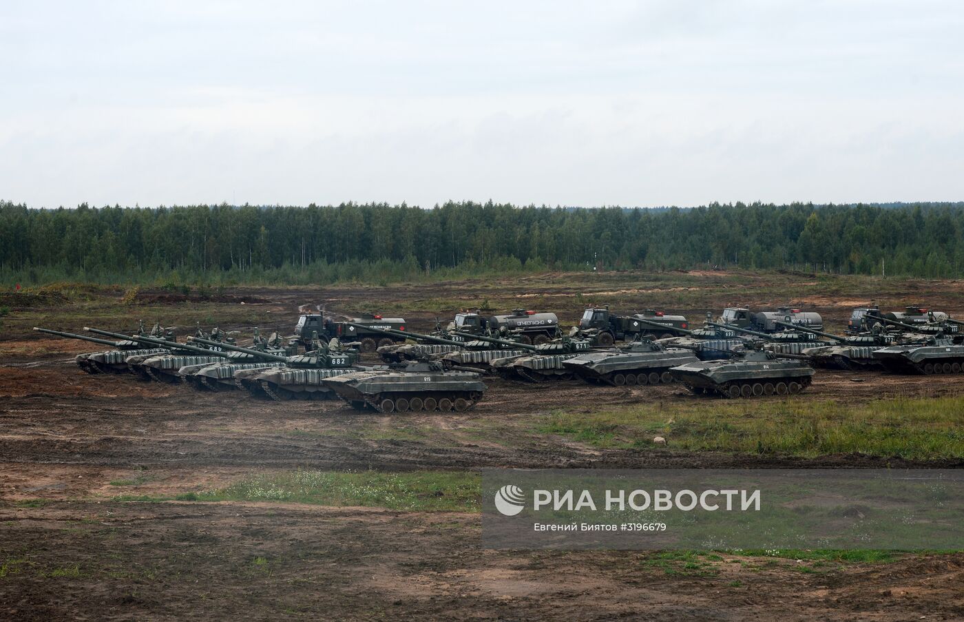 Российско-белорусские военные учения "Запад-2017" в Белоруссии