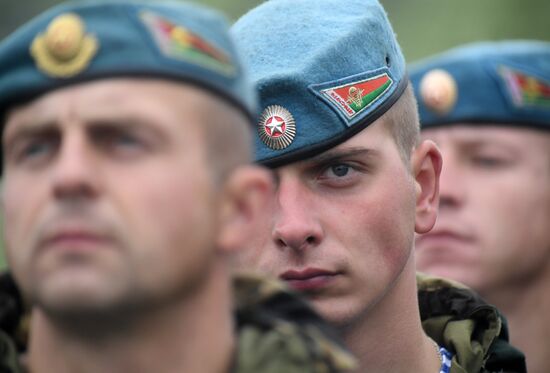 Российско-белорусские военные учения "Запад-2017" в Белоруссии