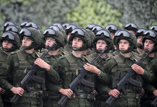 Российско-белорусские военные учения "Запад-2017" в Белоруссии
