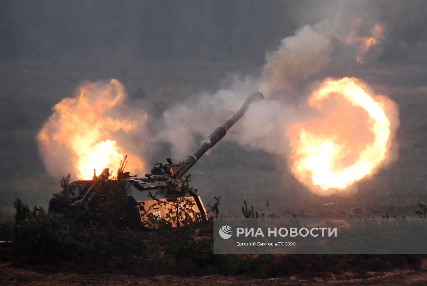 Российско-белорусские военные учения "Запад-2017" в Белоруссии