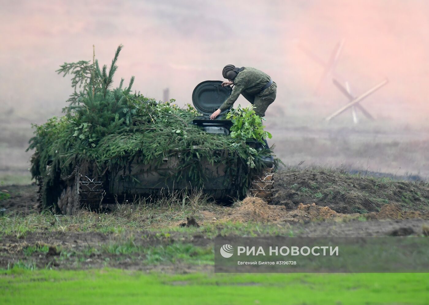 Российско-белорусские военные учения "Запад-2017" в Белоруссии