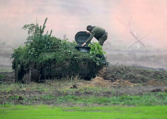 Российско-белорусские военные учения "Запад-2017" в Белоруссии