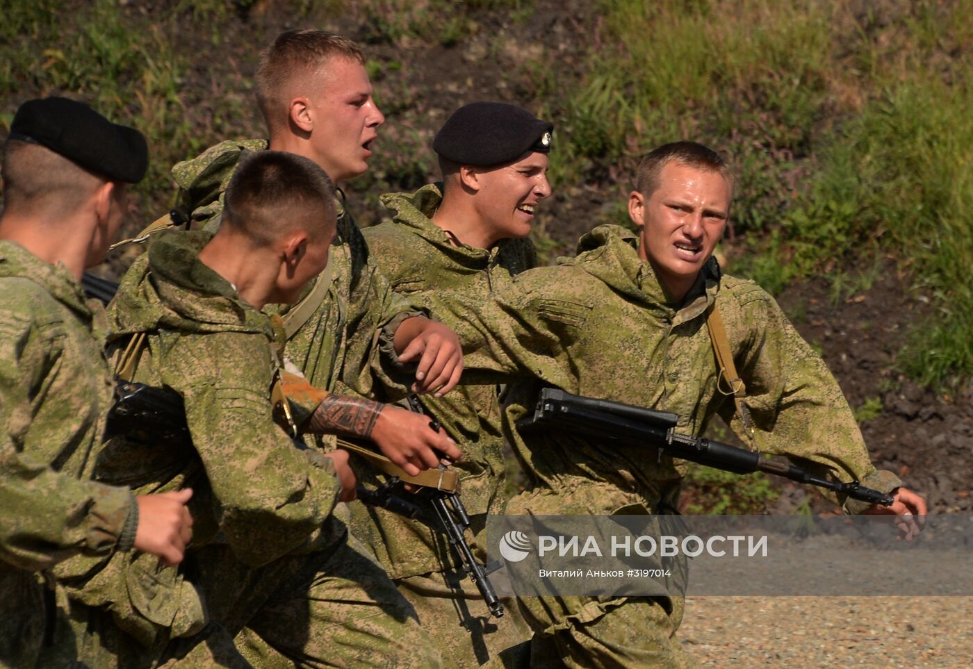 Сухопутная фаза российско-китайских учений "Морское взаимодействие - 2017"