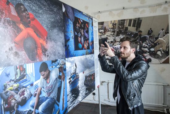 Открытие выставки World Press Photo в Санкт-Петербурге